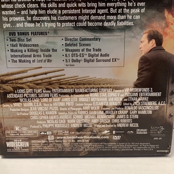 🛍️ Lord of War Dvd - Picture 4 of 4